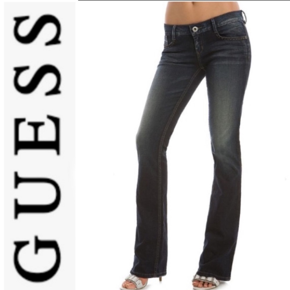 🆕 Guess 28/6 Low-Rise Stretch Bootcut